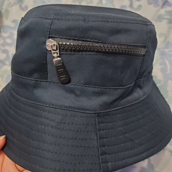 Bucket Fisherman’s Hat With Zipper Pocket One Size Fishing Summer Unisex - Picture 3 of 6